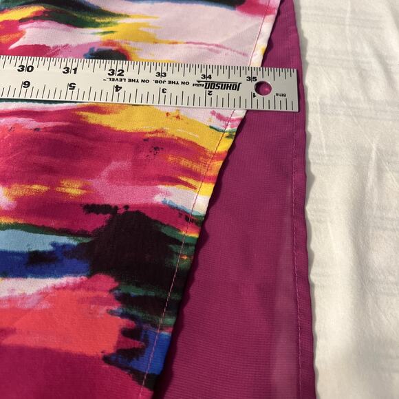 Cato Womens Shift Dress Size 16 Multi Color Abstract Sleeveless Office Career - Picture 10 of 10